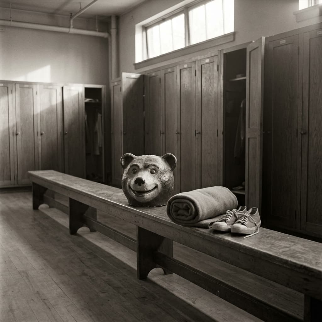 Oski the Bear makes his debut as Cal's mascot during a freshman rally, replacing the…